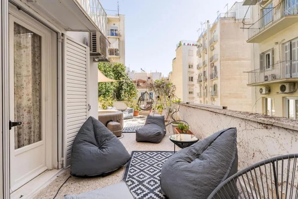 Image 6 of Amazing 3BDR Apt with Unique Roof Garden in Plaka
