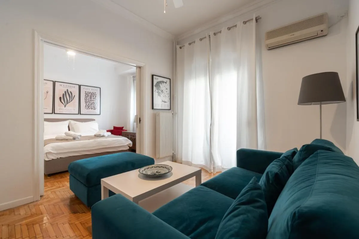 Image 1 of Artistic Elegance Apartment in Athens-Pagrati