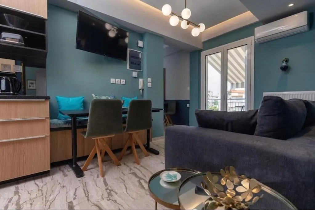 Image 4 of Artistic apt in vibrant Gazi with large terrace by GHH