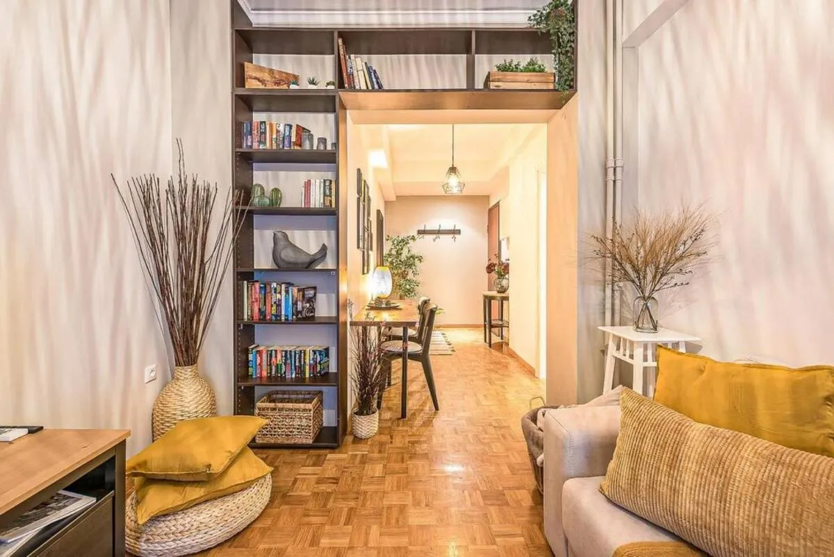 Image 1 of Bohemian Chic 1BR Apartment in the Heart of Athens