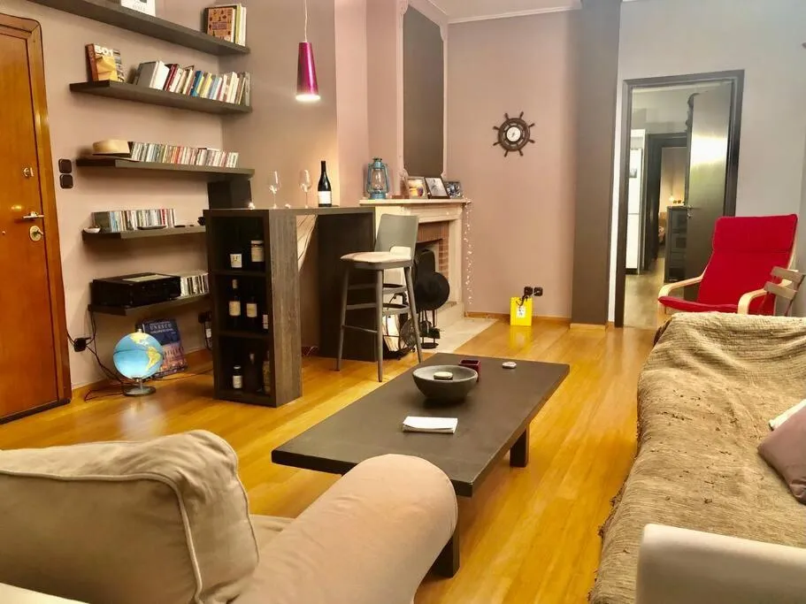 Image of Cozy Loft with Jazz Notes in Kolonaki