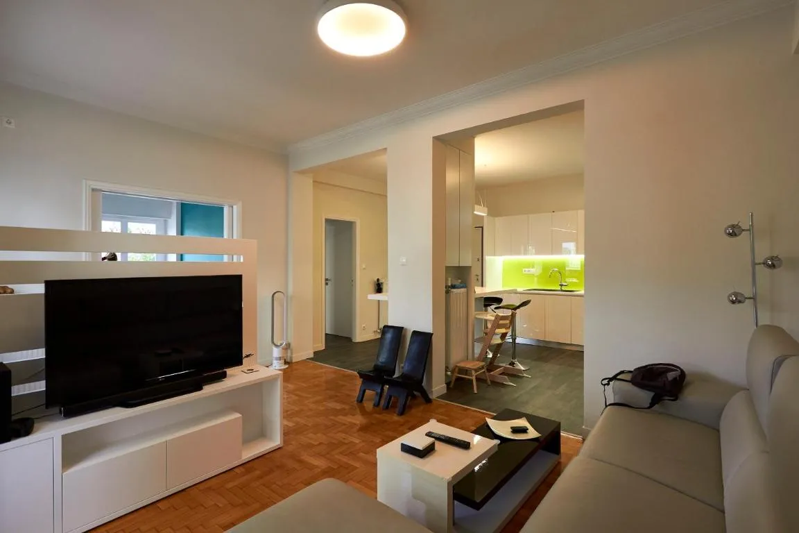 Image of Fully renovated, family-friendly apartment, next to a huge green park, in Athens center