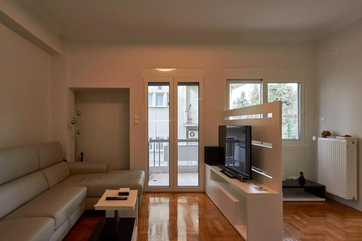 Image 2 of Fully renovated, family-friendly apartment, next to a huge green park, in Athens center