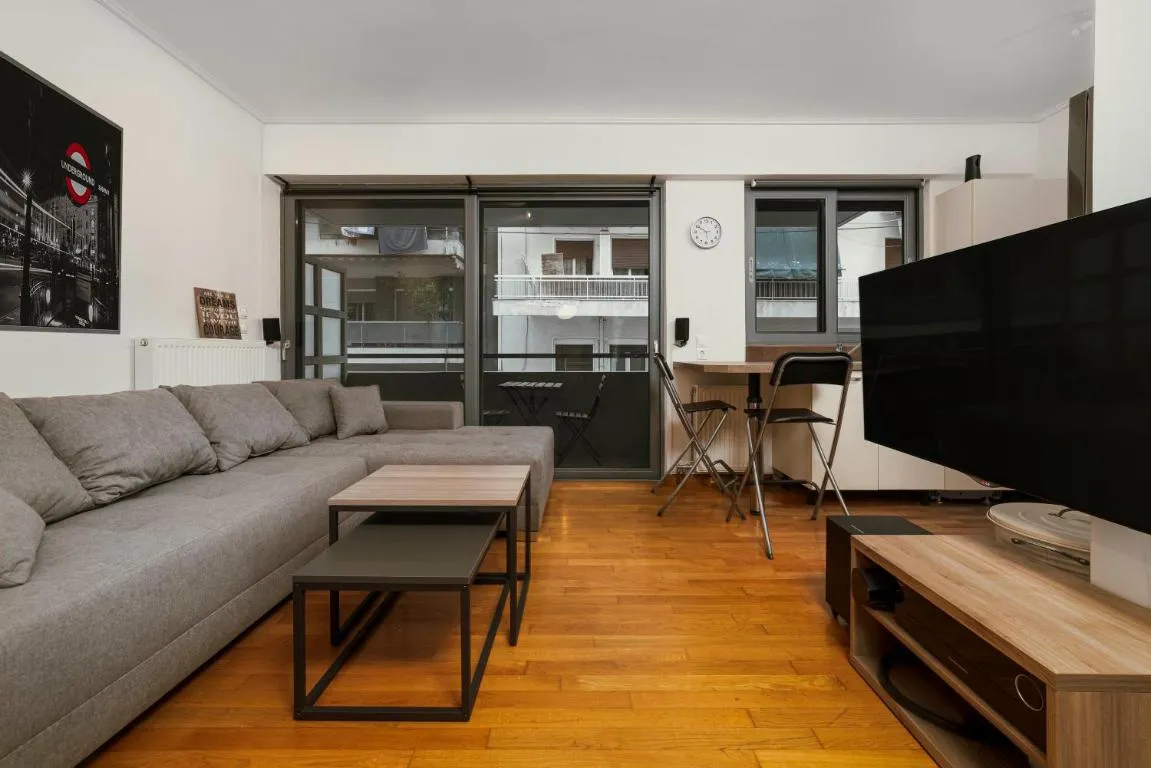 Image of Lykabettus gem with yard and parking