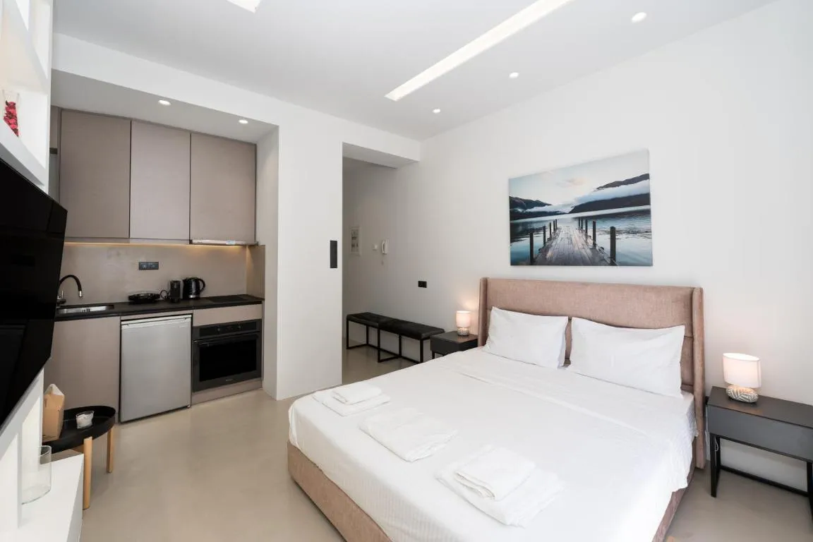 Image of Minimal Studio with Balcony in Pagrati, Athens