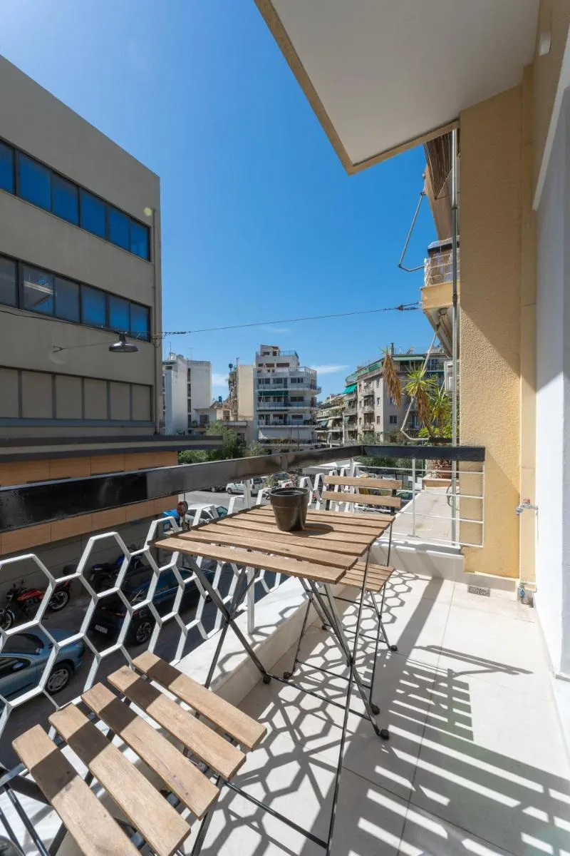Image 5 of Minimal Studio with Balcony in Pagrati, Athens