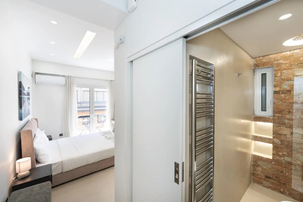 Image 2 of Minimal Studio with Balcony in Pagrati, Athens
