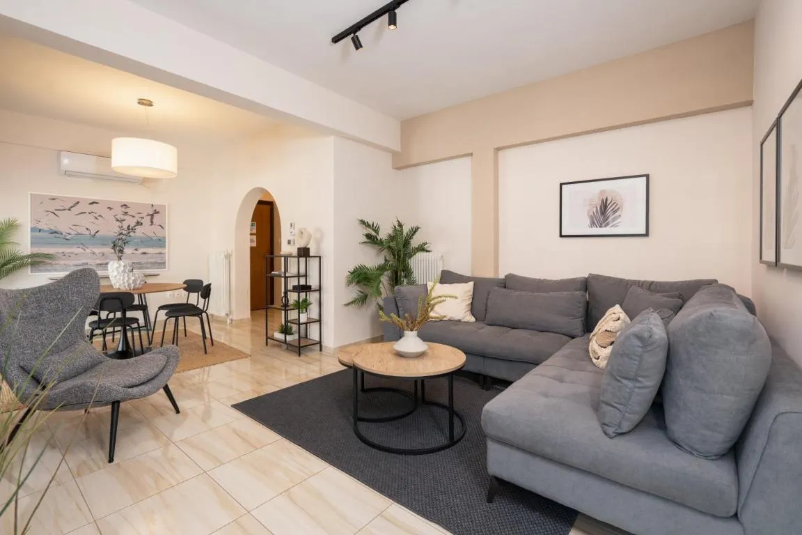 Image of Modern Apartment in Athens with Acropolis & Mt Lycabettus view