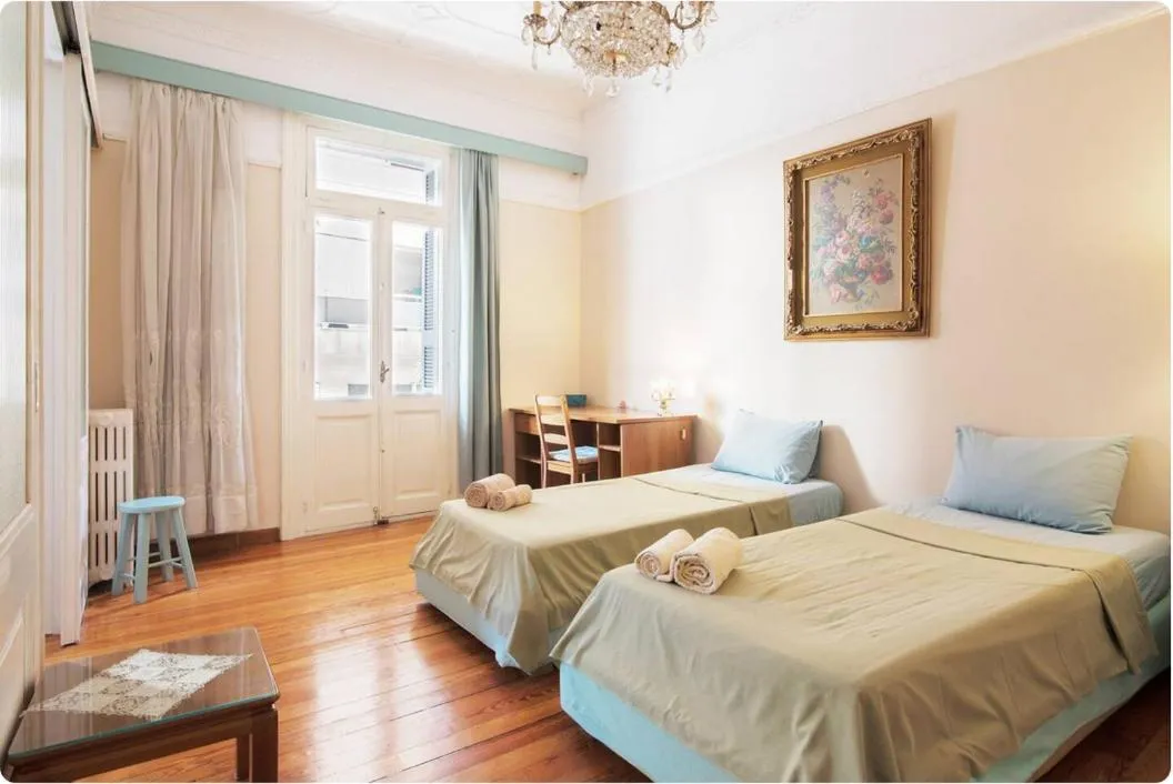 Image of Neoclassical house in the center of Athens