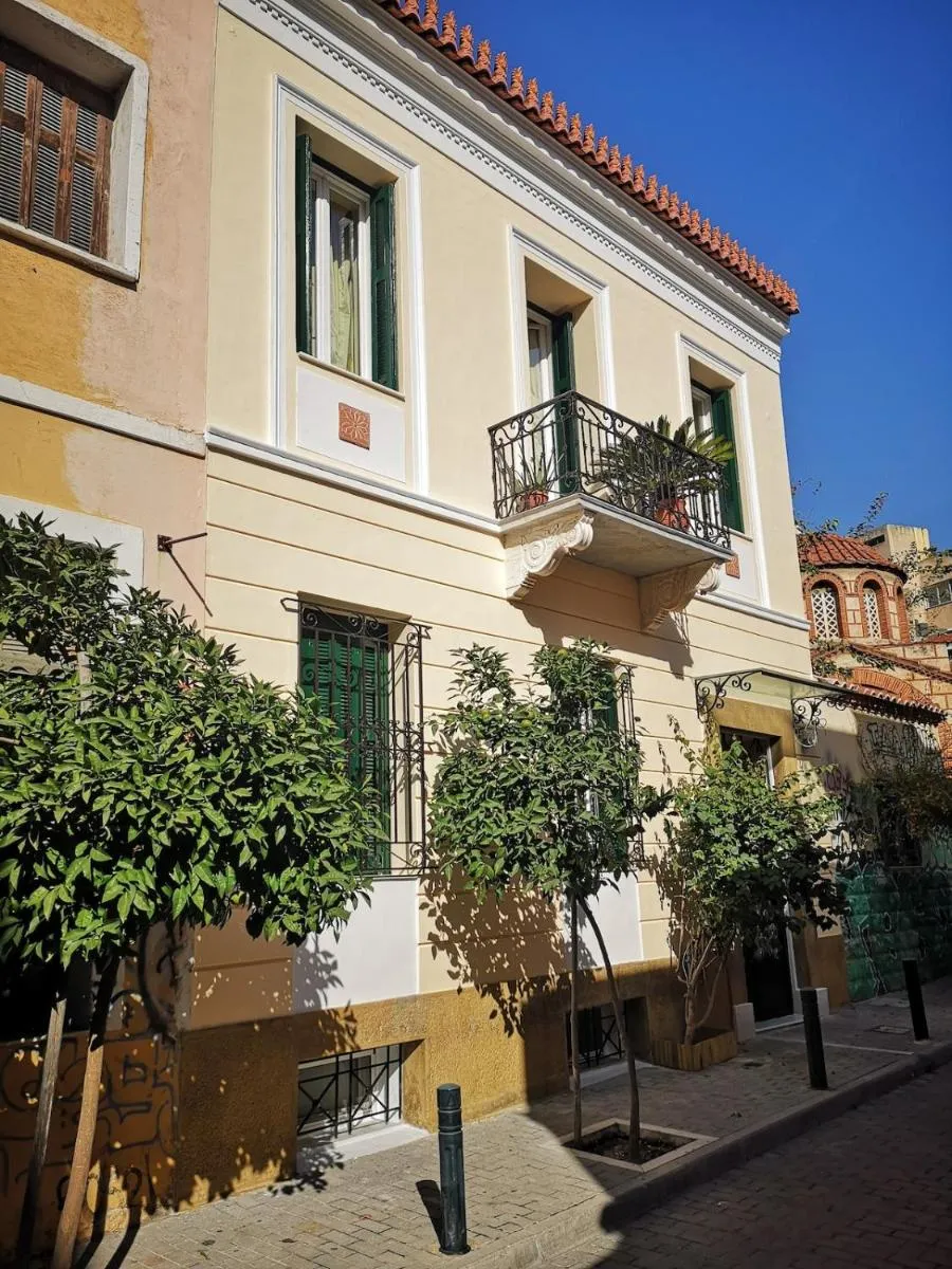 Image 3 of Psyri Neoclassical House with Yard