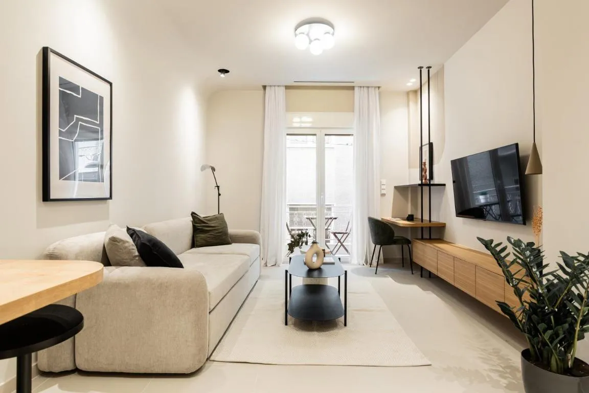 Image of Sleek City 1BR Escape in Athens by UPSTREET