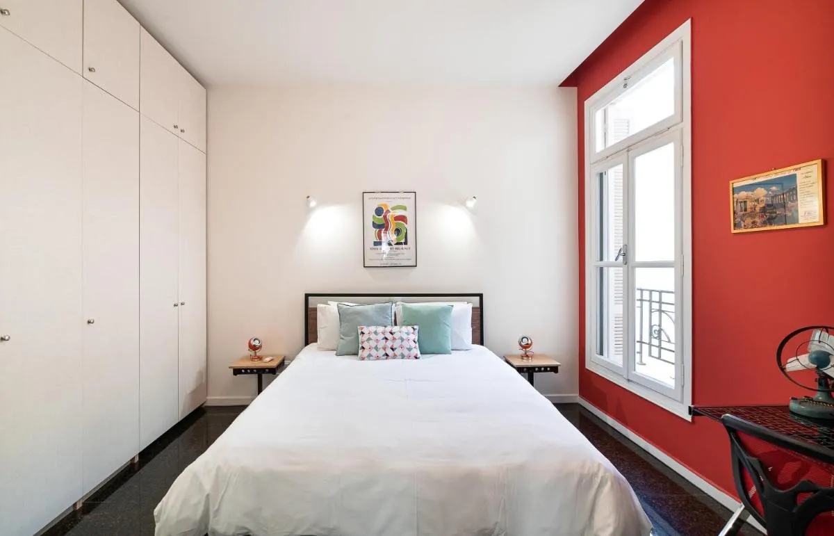 Image 1 of Spacious & Artistic Retro 2BD Apt with SAUNA