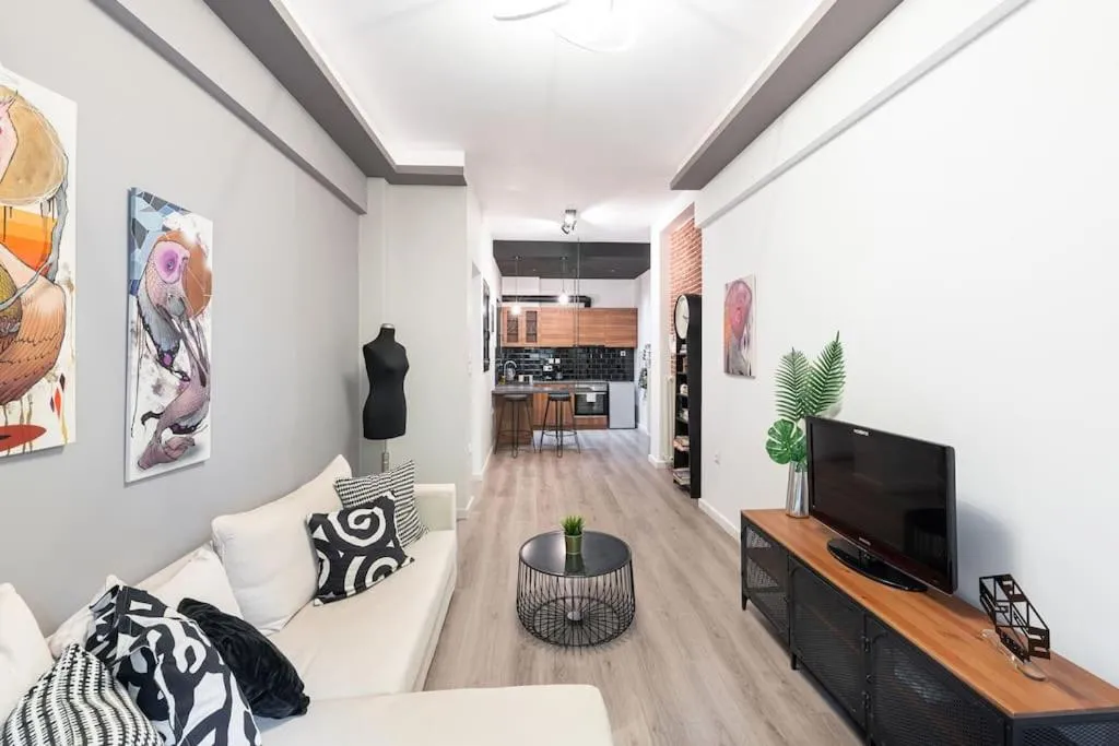Image of Stylish Urban Hideaway Near Athens Center & Metro
