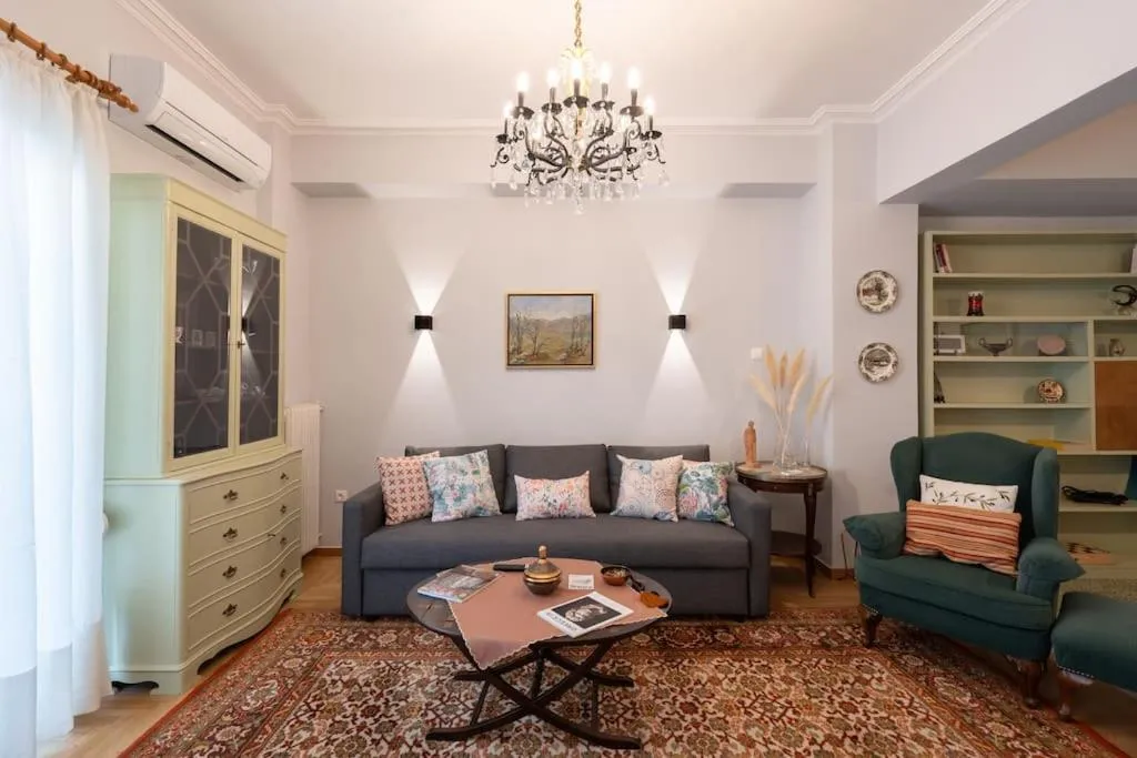 Image of Vintage 1BR in Exarchia Timeless