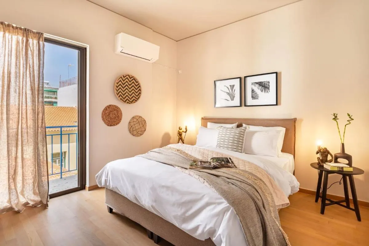 Image 3 of Acropolis View 2-Bedroom Apt, Minimal-Safari Vibe, Big Balcony!