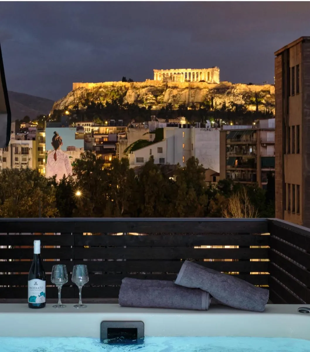 Image 3 of Acropolis view Penthouse46 Jacuzzi Quality living