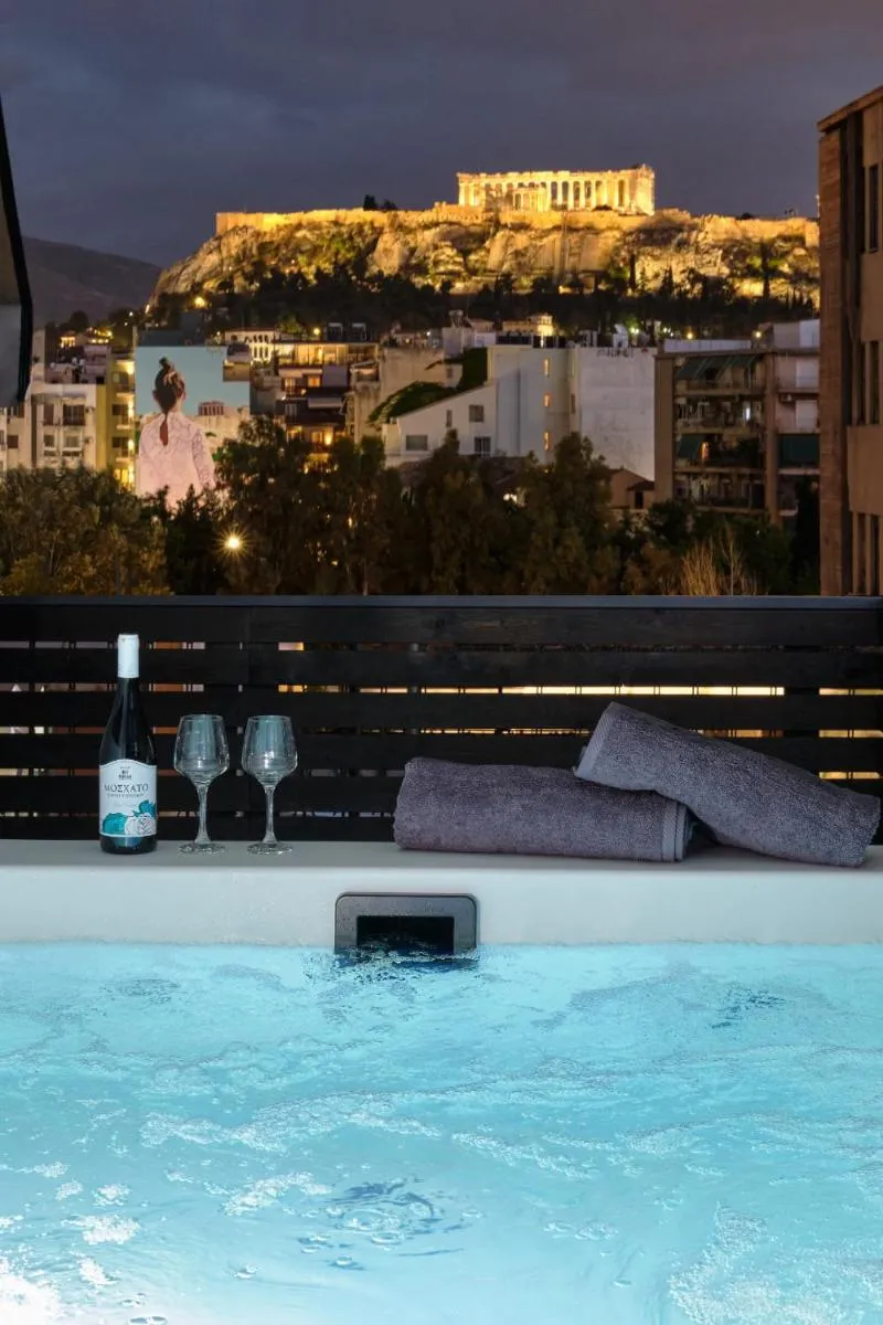 Image 6 of Acropolis view Penthouse46 Jacuzzi Quality living