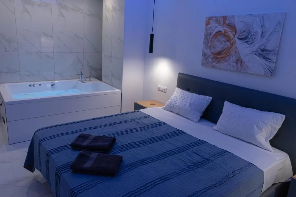 Image of Athens Jacuzzi apartment