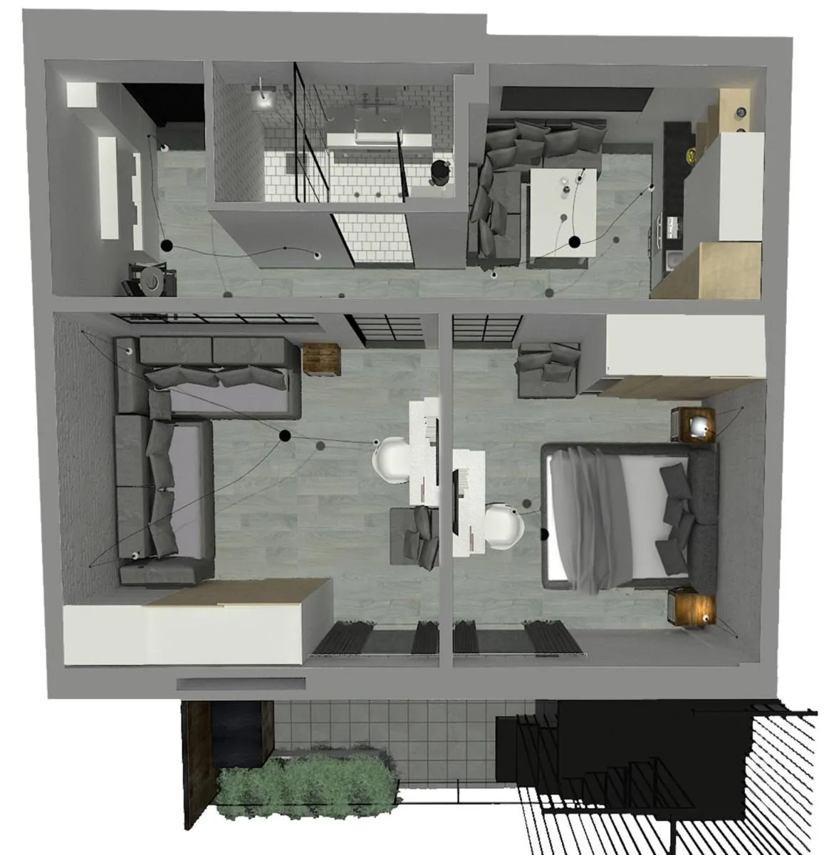 Image 4 of Athens View Loft 07 & 08
