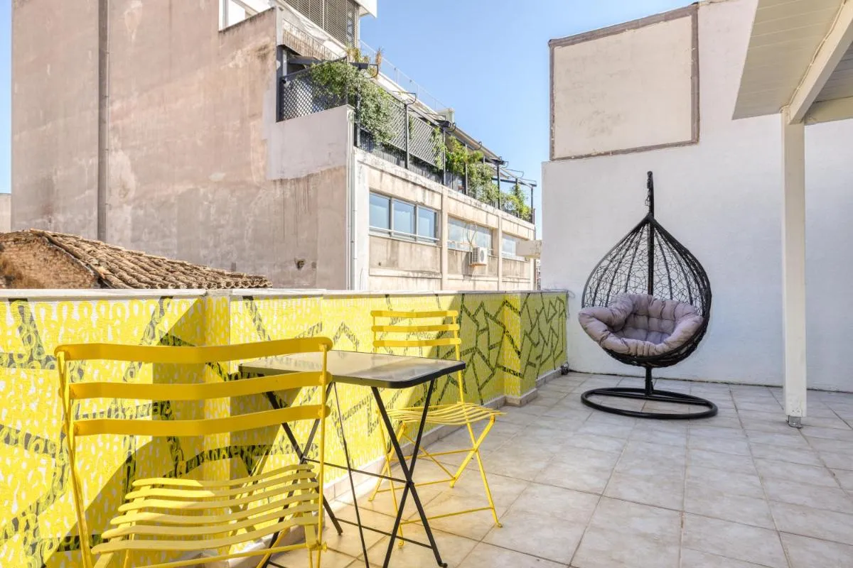 Image 5 of Chic rooftop studio w/ terrace – Near Acropolis