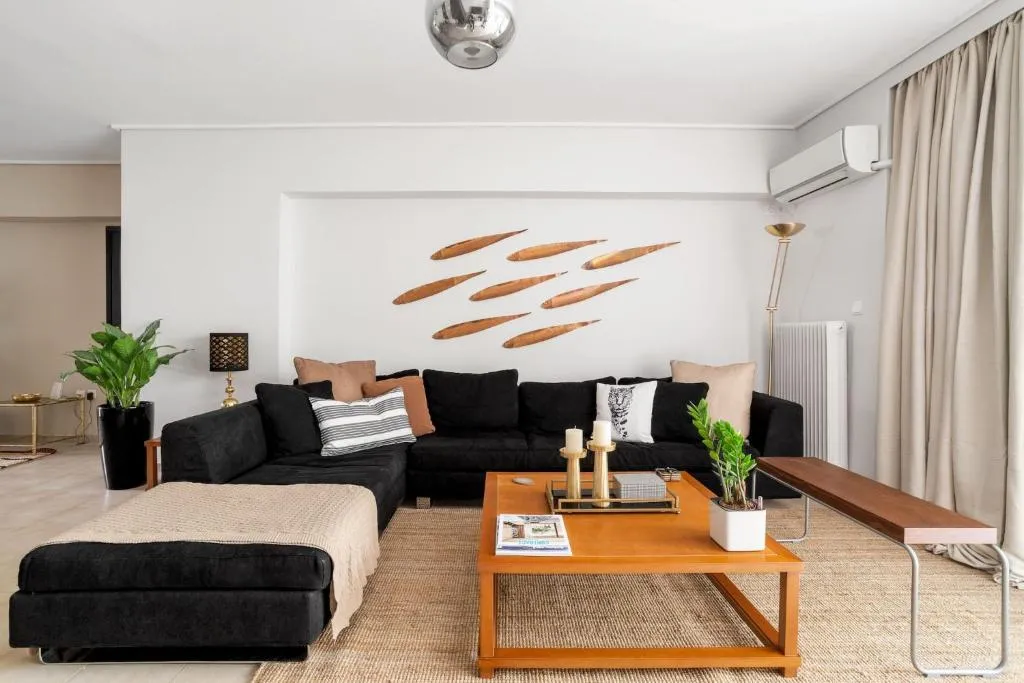 Image of Fresh Detailed Stylish Apartment at Acropolis