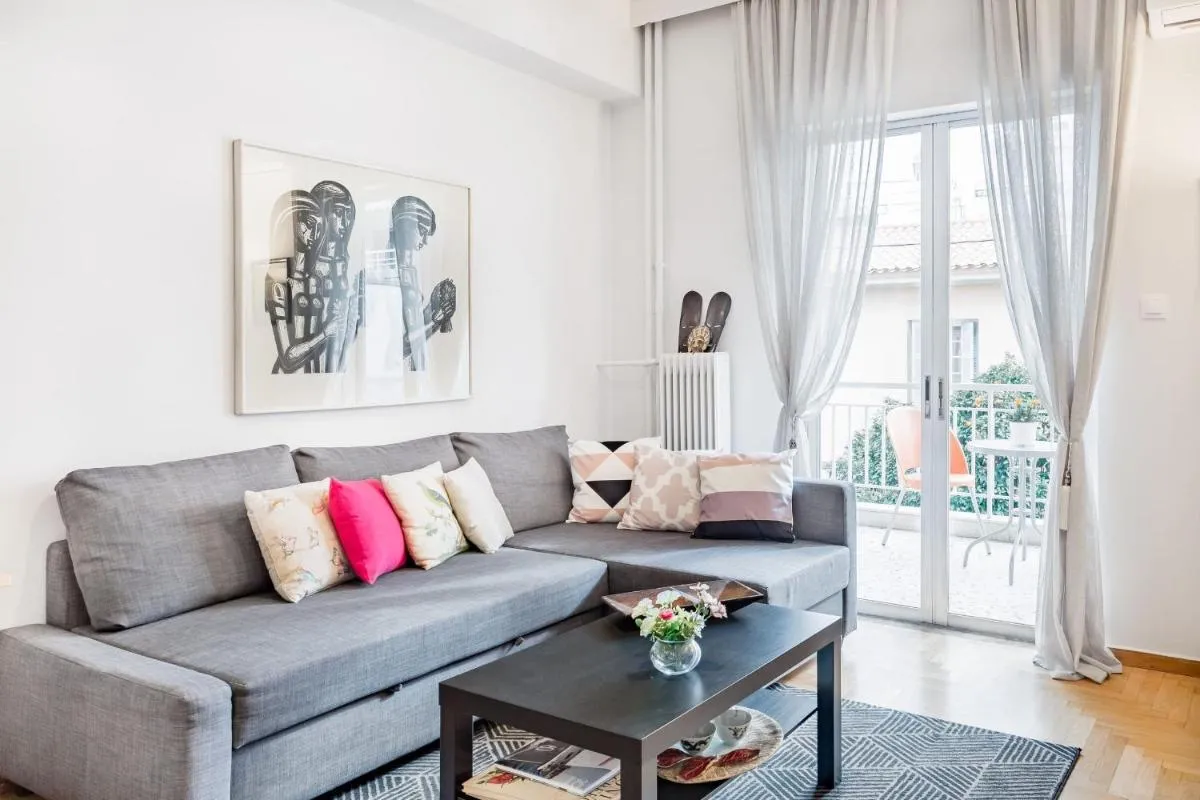 Image 1 of Koukaki Apartment with a Sunny Balcony, near the Acropolis