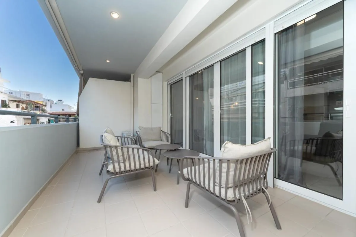 Image 6 of Minimalist 2-Bedroom Apartment with Balcony in the Heart of Athens