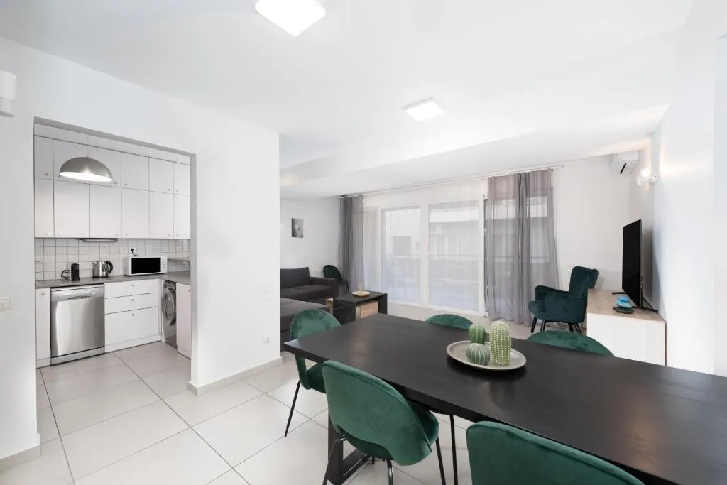 Image of Minimalist 2-Bedroom Apartment with Balcony in the Heart of Athens
