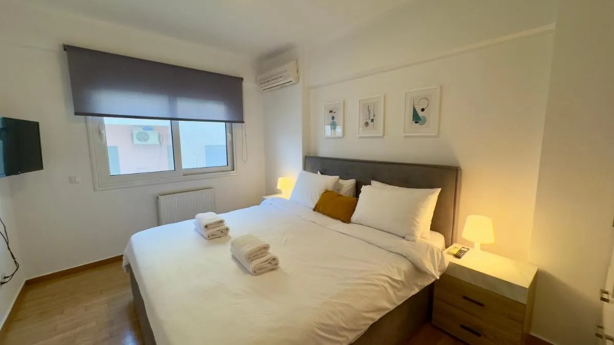 Image 4 of Minimalist 2-Bedroom Apartment with Balcony in the Heart of Athens