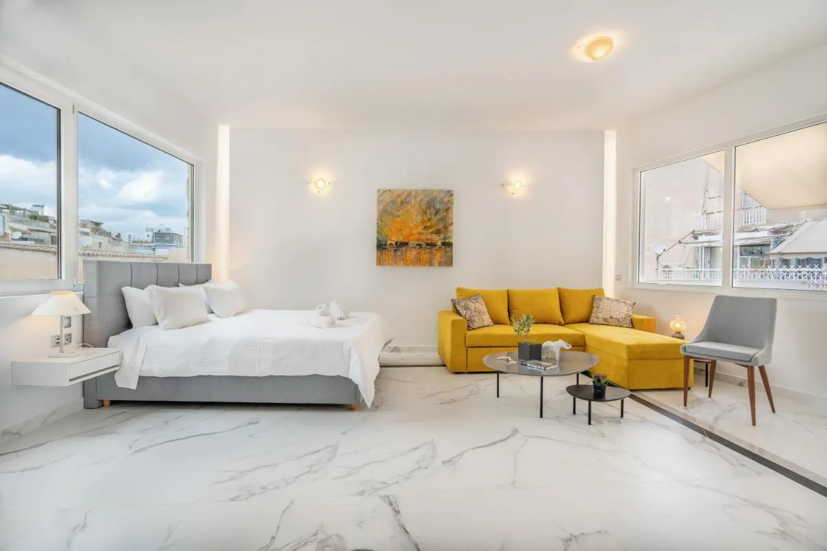 Image 1 of Olvar’s Modern Luminous Suite , Athens Downtown