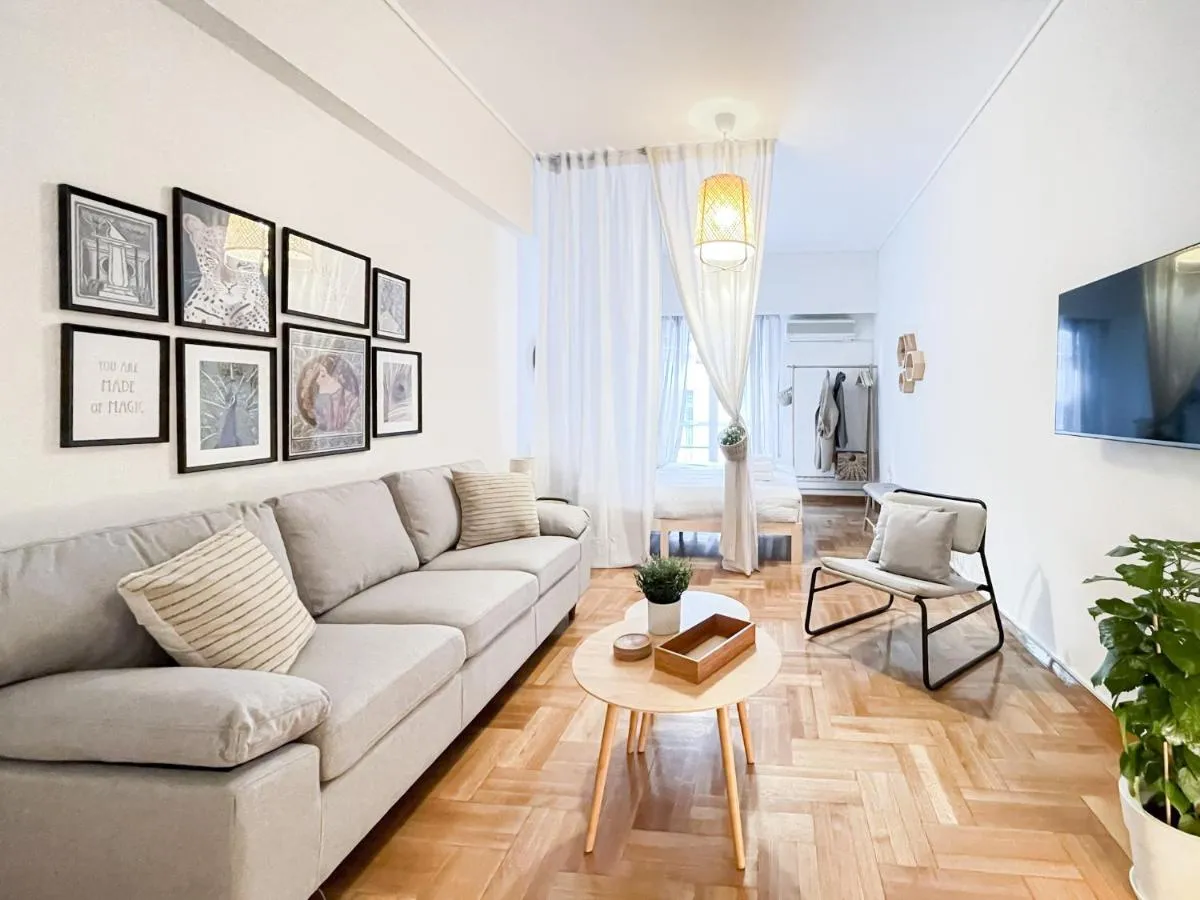 Image 4 of Boho Chic 2BR Apartment in the Center of Athens