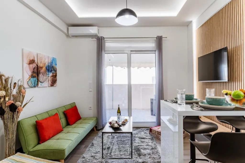 Image of Bright Apartment in Athens City Center 2 Bedrooms with Terrace