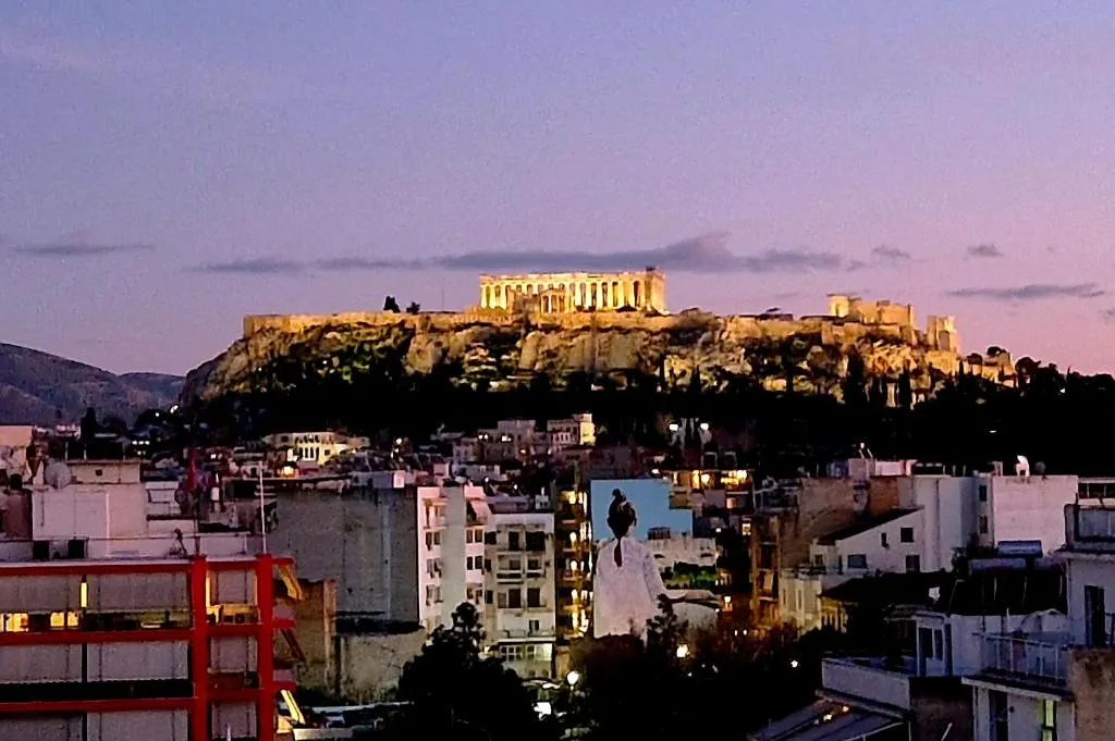 Image of Exquisite Penthouse with Breathtaking Acropolis Panorama View