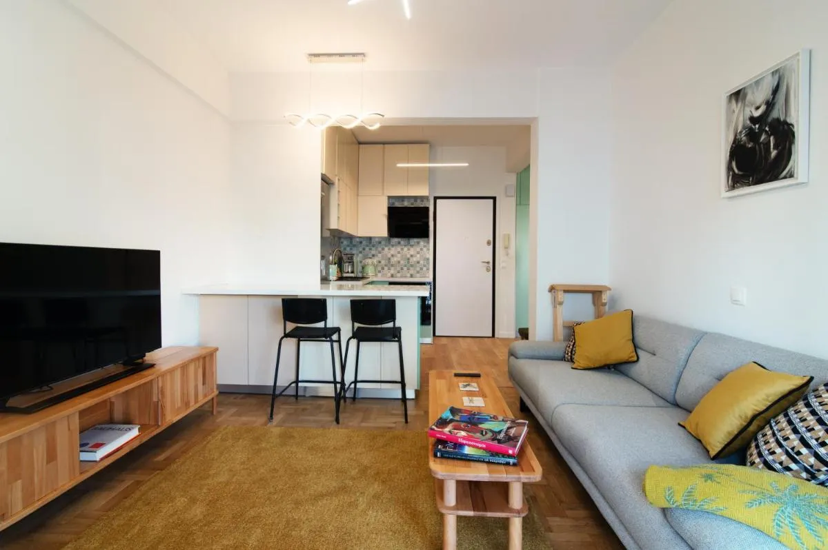 Image 1 of Luxury 1-Bedroom Apartment by the Sea in Athens
