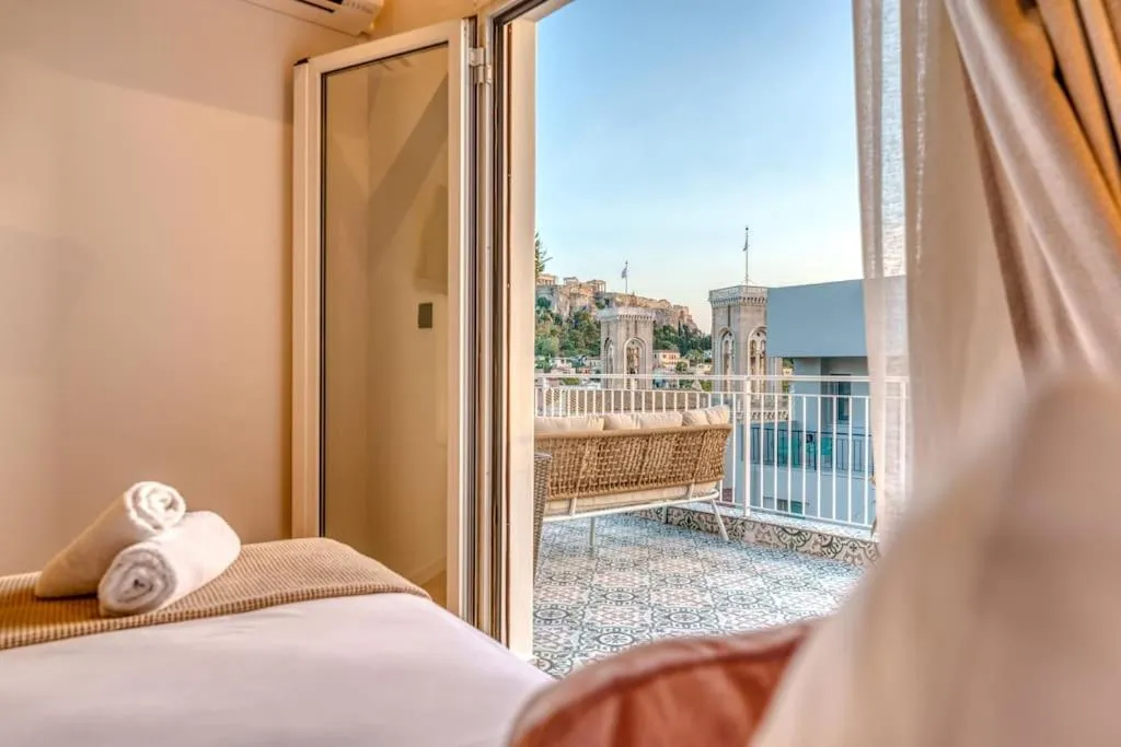 Image 1 of Luxury Apt with Acropolis view Balcony and Jacuzzi