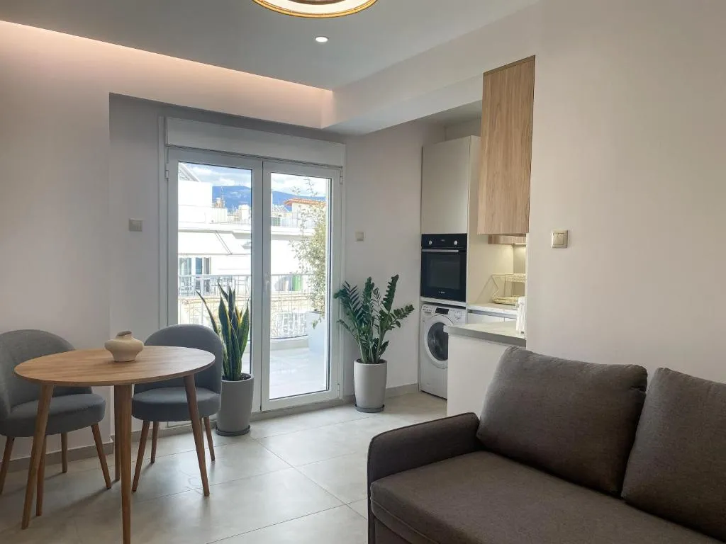 Image of Modern Athens Apartment with Large Private Balcony