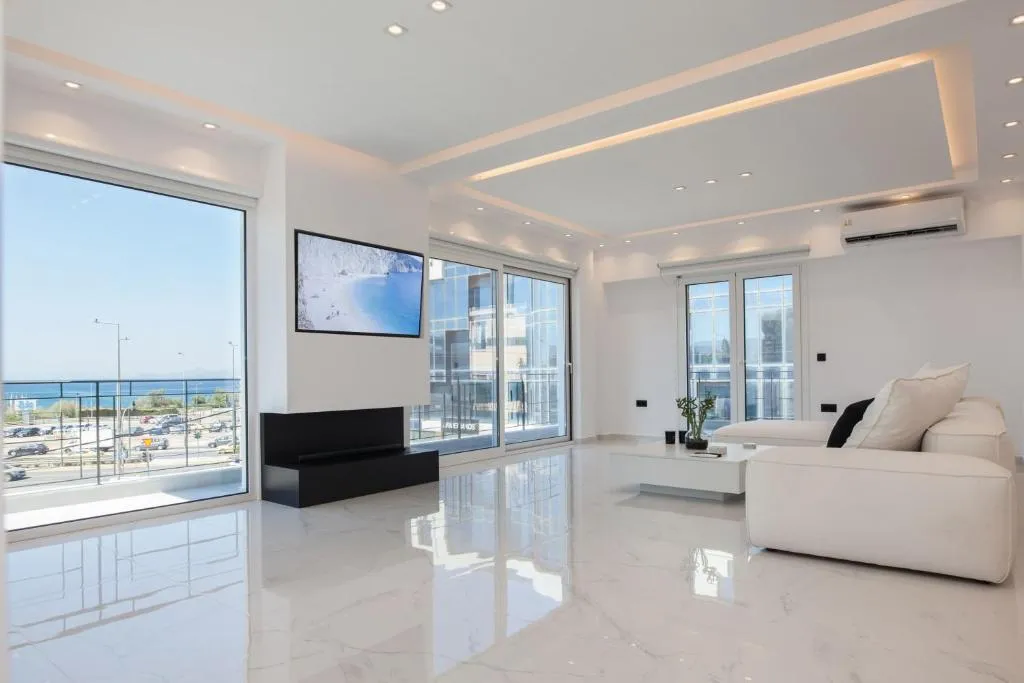 Image of Modern Luxury Athens Riviera Apt with Sea View