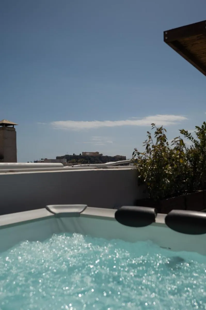Image 5 of Private Rooftop – Acropolis view – Jacuzzi – Metro