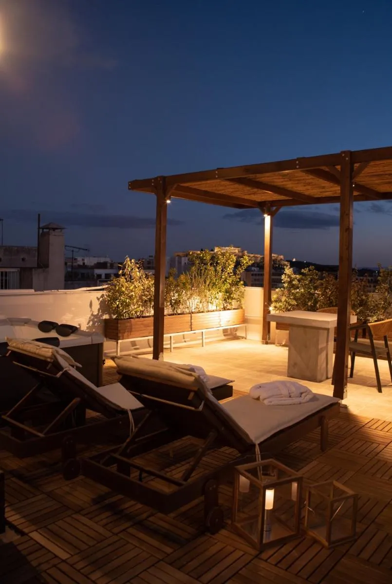 Image 3 of Private Rooftop – Acropolis view – Jacuzzi – Metro