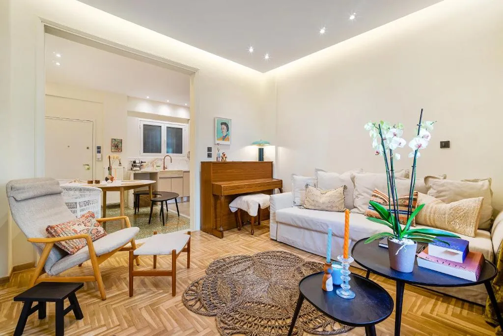 Image of Renovated Kallimarmaro Apt in Athens Historic center