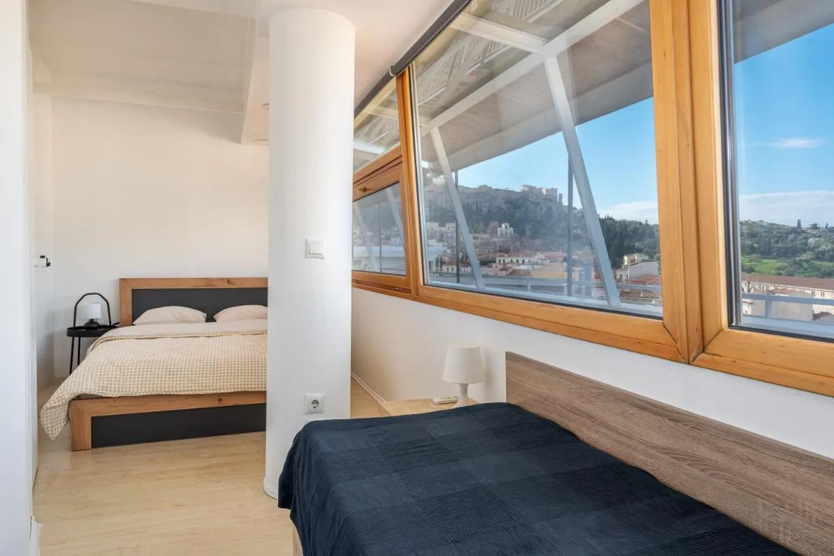 Image 4 of Urban loft with balcony across the Acropolis!