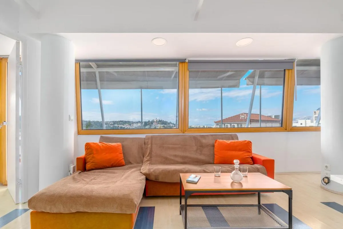 Image 2 of Urban loft with balcony across the Acropolis!