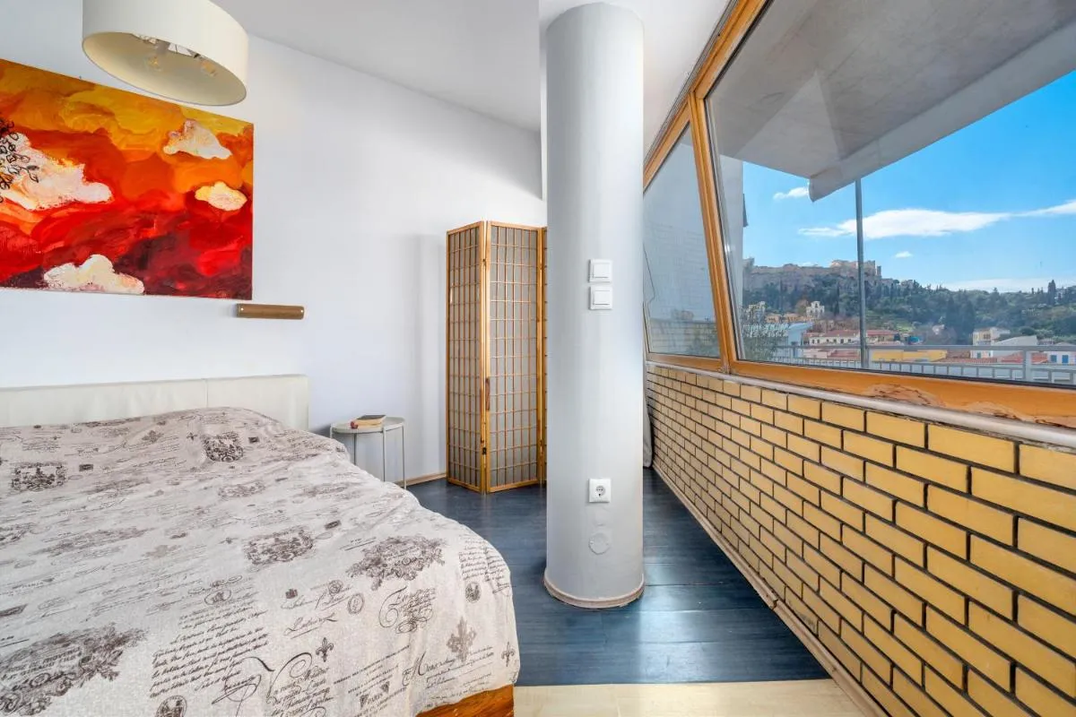 Image 6 of Urban loft with balcony across the Acropolis!