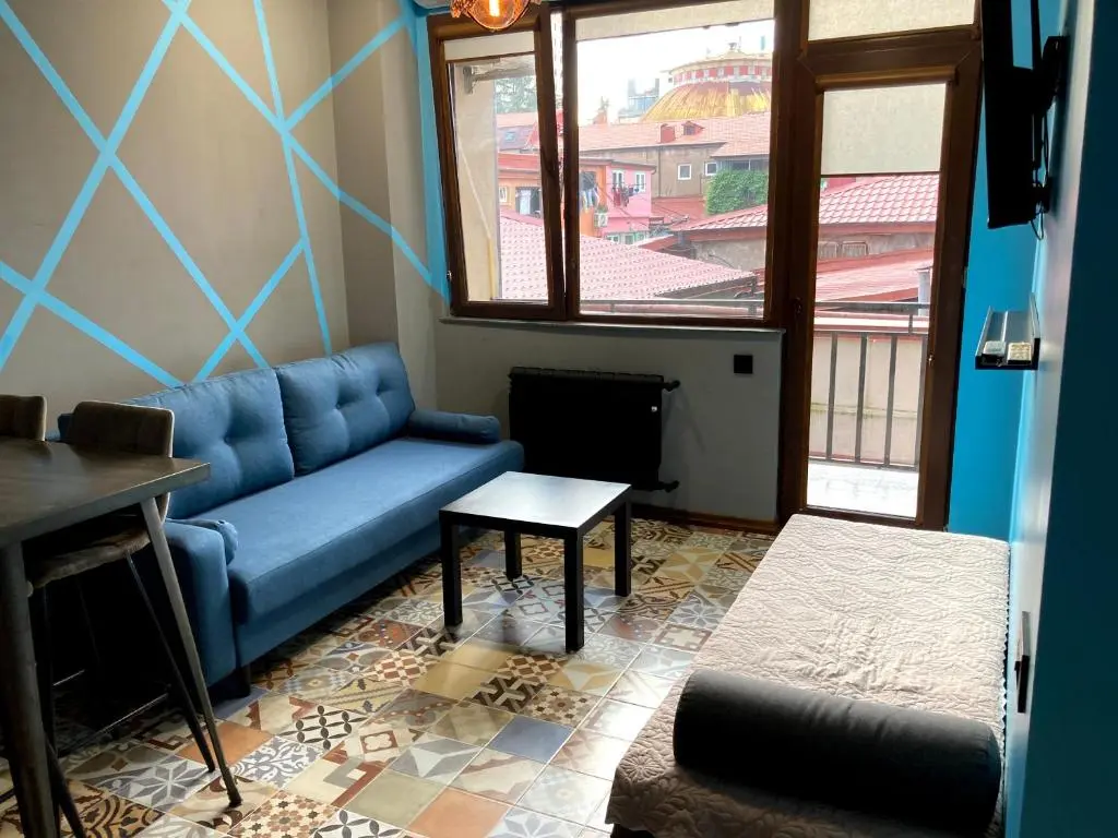 Image of Barney’s apartment