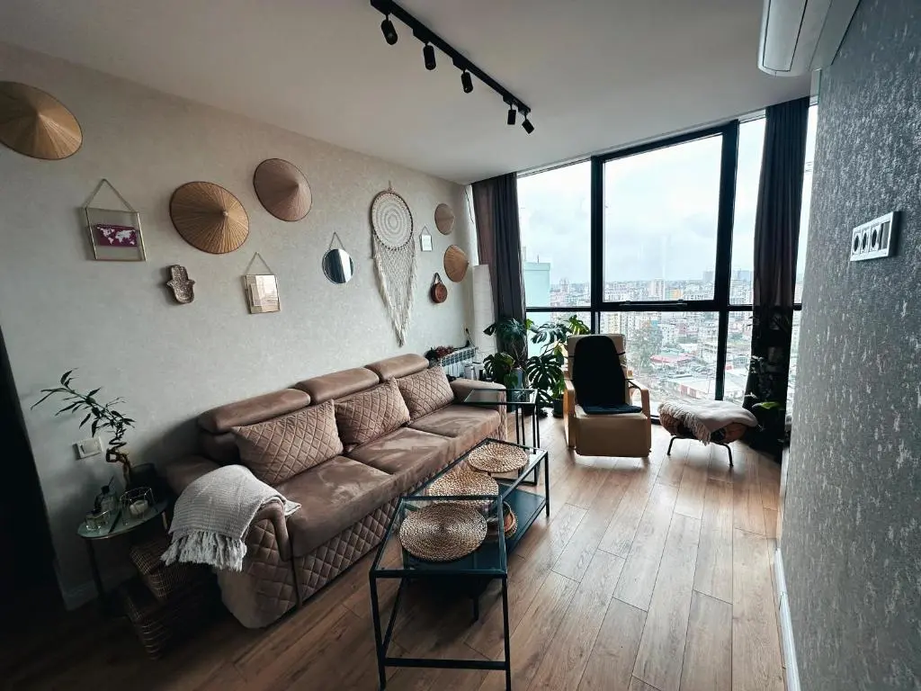 Image of Cozy Bali Style Relax & Coffee & Yoga & Work room