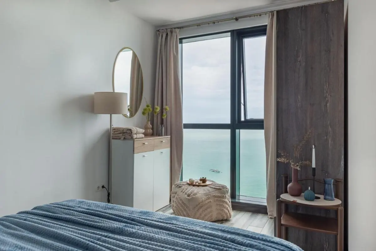 Image 1 of Ocean Breeze Retreat – Honeymoon Apartment with Sea View in Porta Batumi Tower