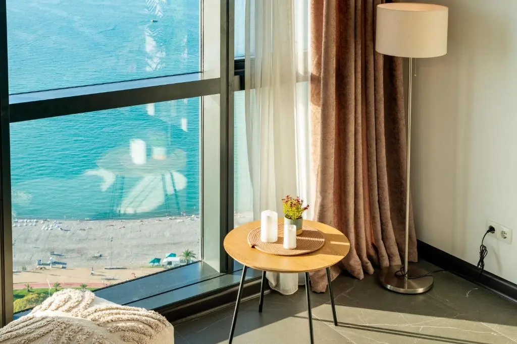 Image of Ocean Breeze Retreat – Honeymoon Apartment with Sea View in Porta Batumi Tower