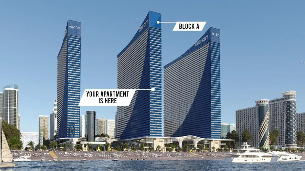 Image 4 of Only Front Sea View, No Side View, Wonderful Panorama, High Floor, Location Guarantee
