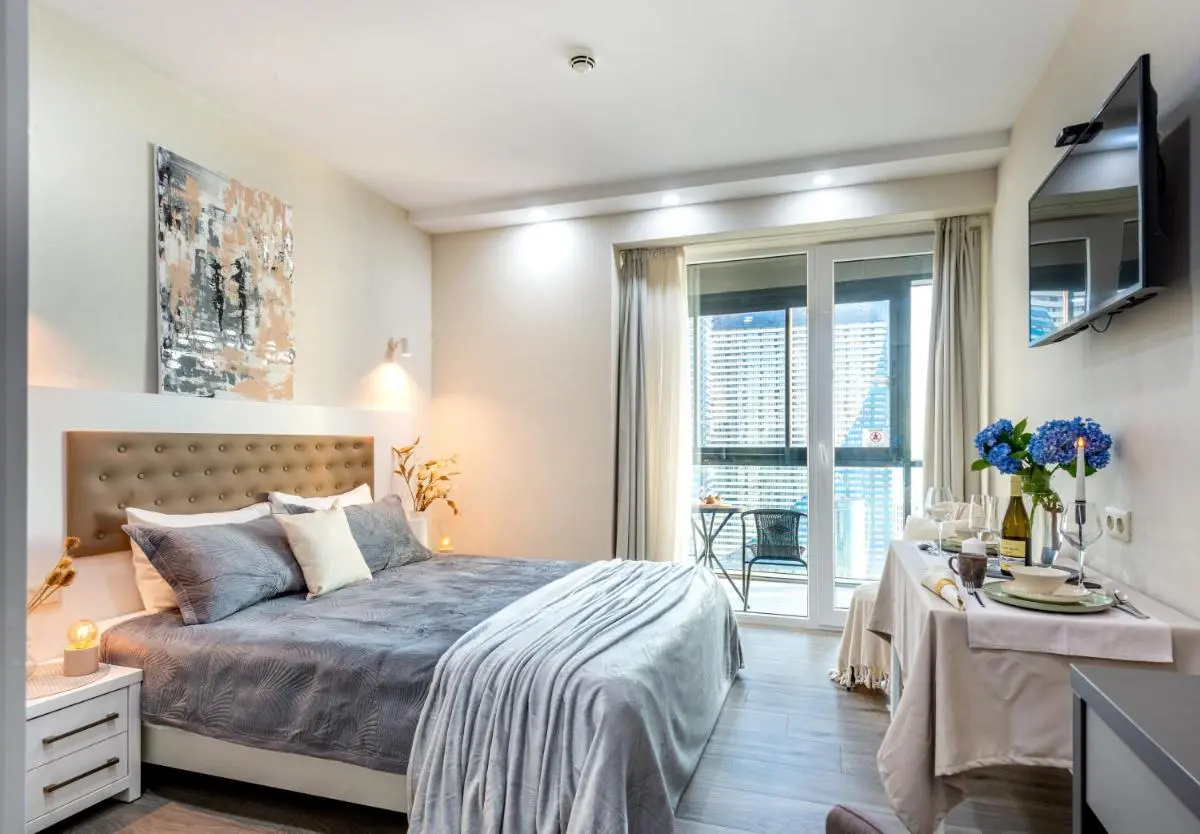 Image 1 of Sea Dreams – Enchanting Views of the Singing Fountains and Sunset