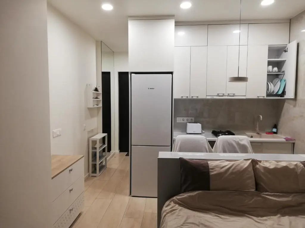 Image of White small studio